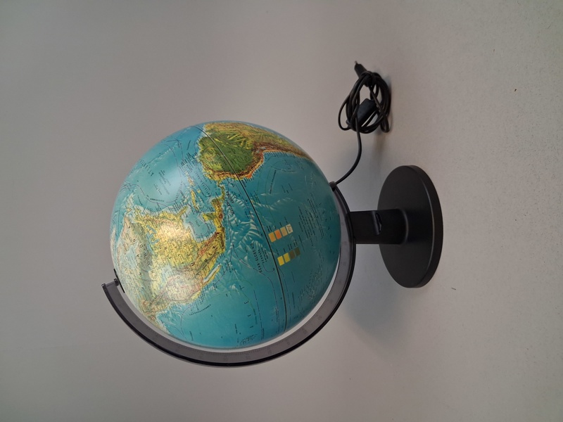 Jordglob. Scan-Globe A/S Danmark, plast.