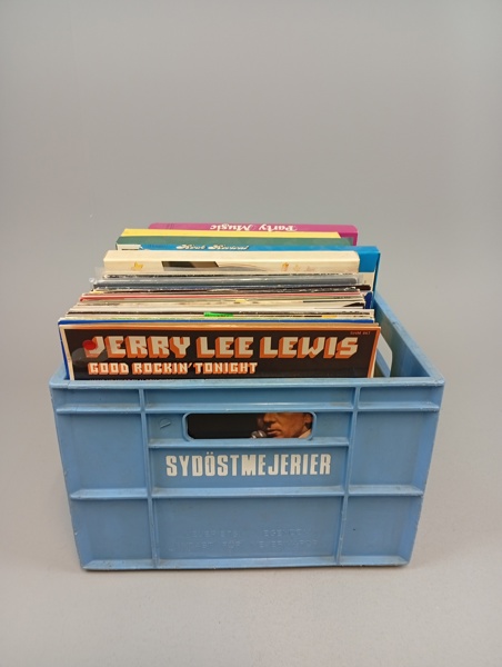 Diverse vinylskivor, LP, m.m.