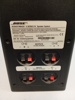 Acoustimass 3 Series system. 3 Bose högtalare 2 små & 1 större.