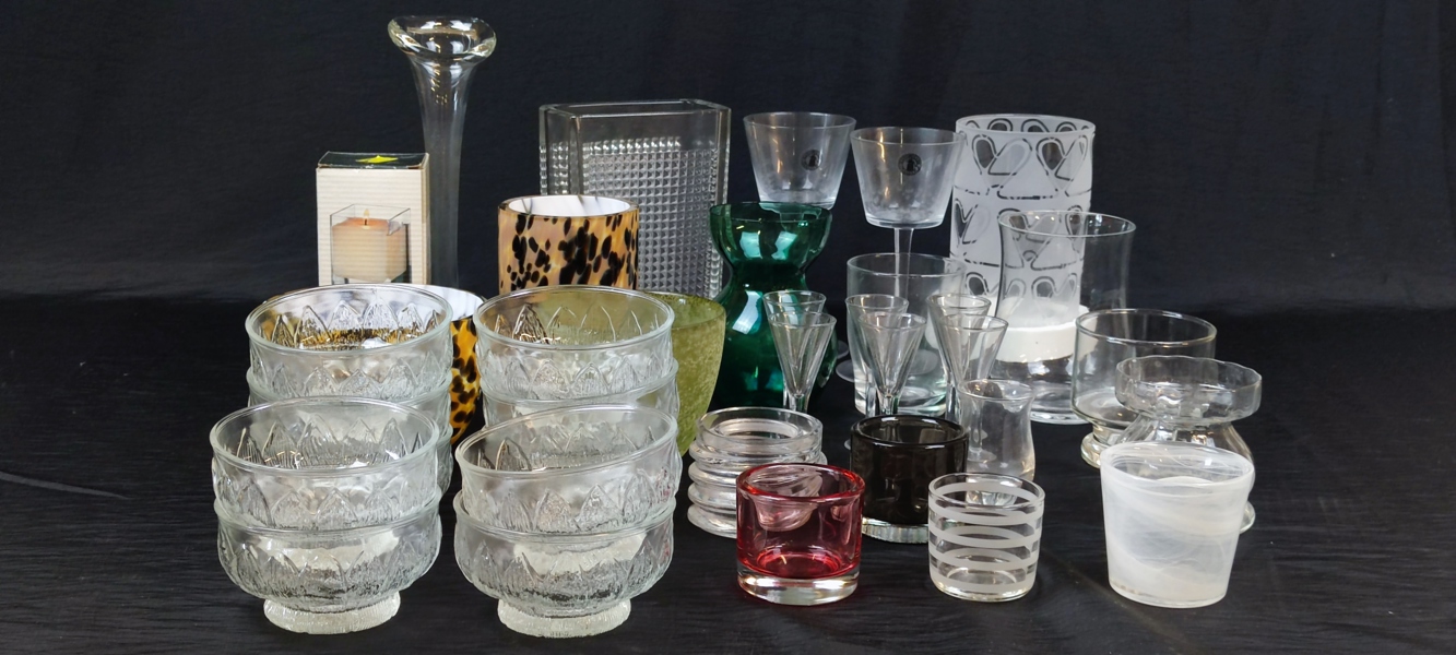 Diverse glas.