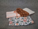 Diverse textil. Mestadels virkat.