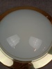 Taklampa, Takplafond, metall & glas.
