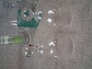 Diverse glas. Bl.a  vaser, ljuslyktor m.m.