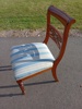 4 Stolar, Mahogny, Empire stil.