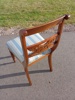 4 Stolar, Mahogny, Empire stil.