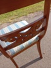 4 Stolar, Mahogny, Empire stil.