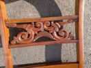 4 Stolar, Mahogny, Empire stil.
