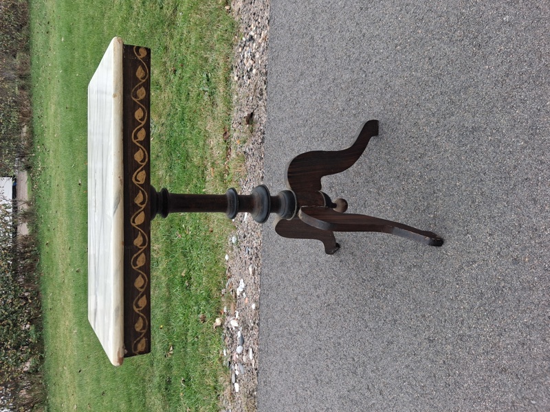 Pelar bord. 1800/1900-talet.