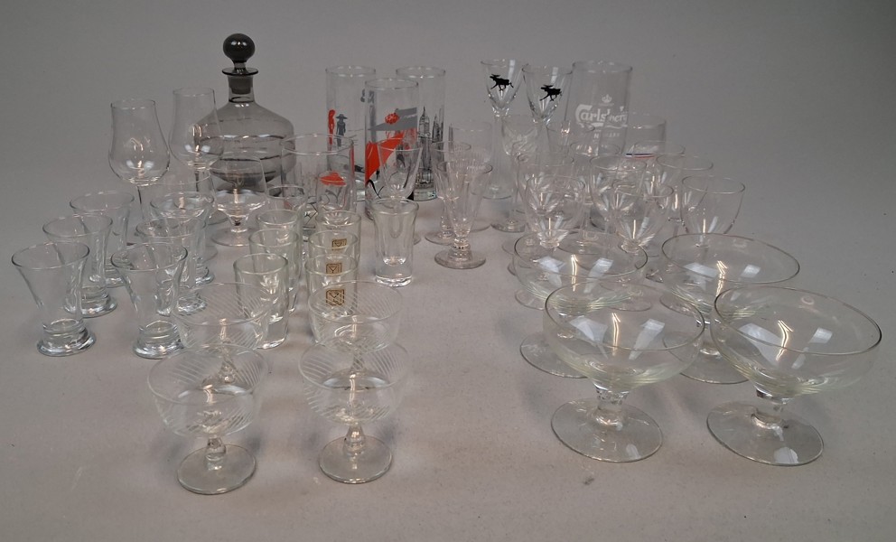 Diverse glas.