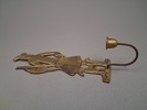 Vägglampetter/Appliquer. Ett par, mässing, 1900-talet.