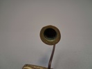 Vägglampetter/Appliquer. Ett par, mässing, 1900-talet.