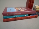 Diverse böcker. Bl.a Slott i skåne, Långaryds släkten, Hylte.