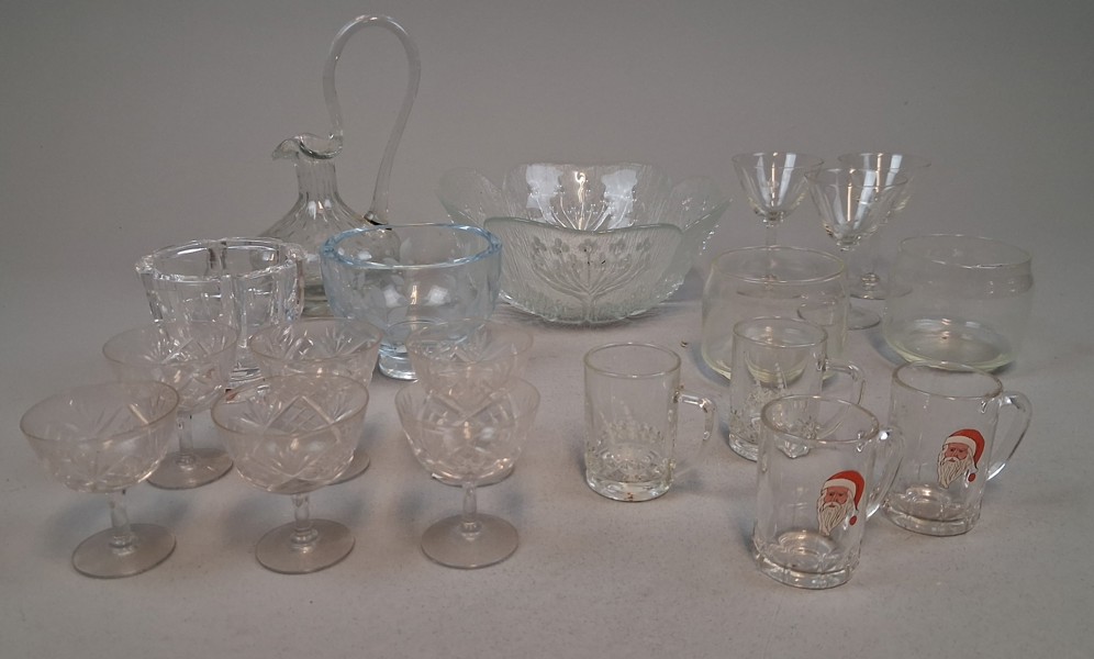 Diverse glas.