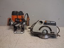 Cirkelsåg & överhandsfräs. Black & Decker.