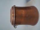 2 Kopparhinkar med lock. 1800/1900-talet.