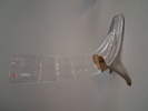 Diverse glas. Bl.a Dryckeshorn Iittala, Mormorsskål, Rejäla ölglas
