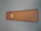 Spegel. Teak & Kristallglas, Glas-mäster, Markaryd.