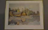 ROLAND VON RAINALS. Färglitografi, "Najaden", signerad, daterad -91 & numrerad 1-100-177