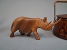 Diverse. Bl.a Piska, träfigurer.