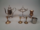 Diverse. Bl.a Malm, nysilver m.m.