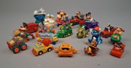 Diverse Leksaker. Bl.a McDonalds 1990-talet.