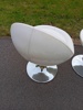 2 Snurrstolar. "Venus", Johanson Design, Markaryd.