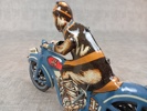 Motorcykel, Plåt, Samtida, Kina, original-låda.