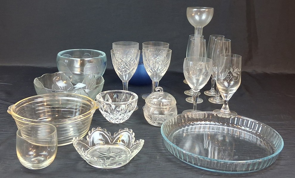 Diverse glas.
