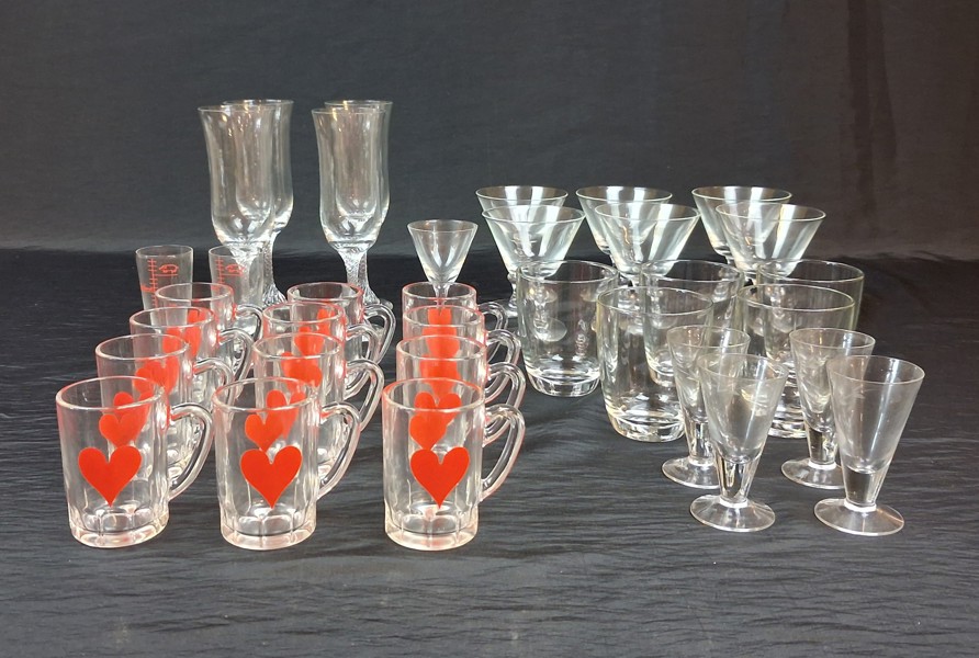 Diverse glas.