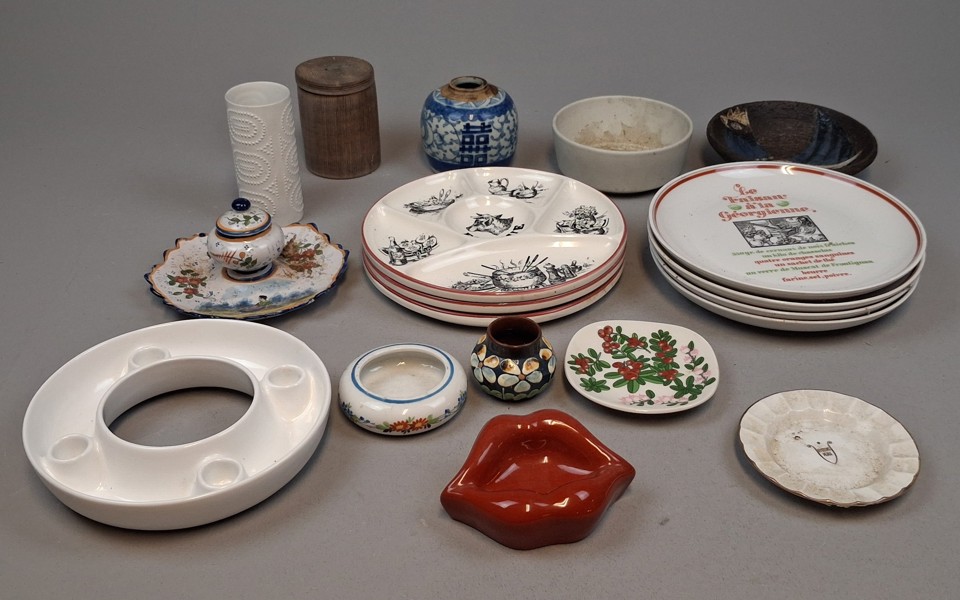Diverse porslin & keramik.