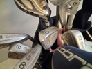 Golfbag med klubbor, Callaway.