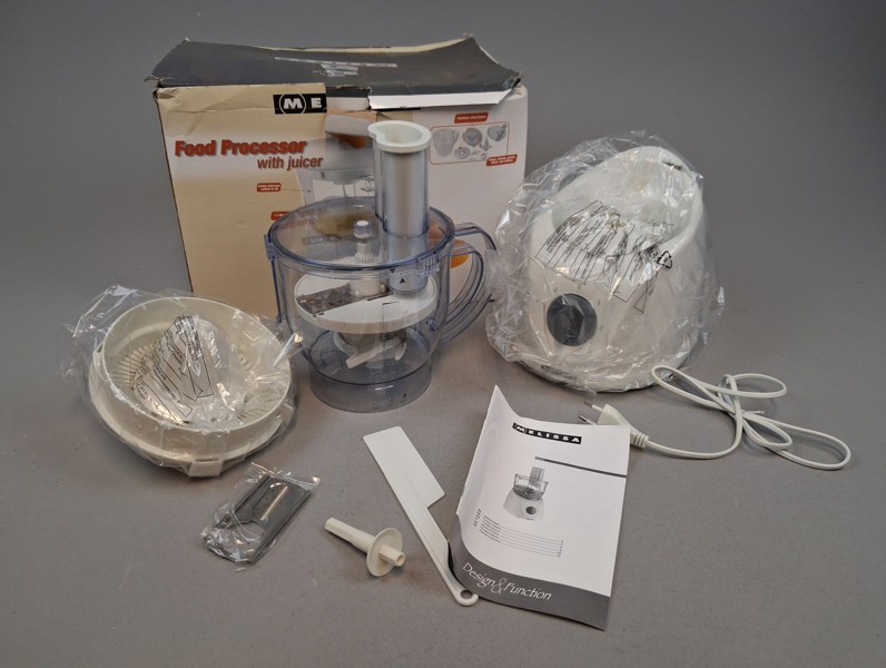 Food Processor. With Juicer. Melissa.
