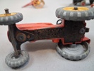 DINKY TOYS. Traktor med tillbehör.