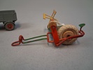 DINKY TOYS. Traktor med tillbehör.