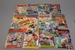 Diverse serietidningar. Uti vår hage, Pondus, Ernie, Knasen, Bizarro. m.fl.