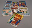 Diverse serietidningar. Uti vår hage, Pondus, Ernie, Knasen, Bizarro. m.fl.
