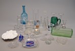 Diverse glas. Bl.a Orrefors, Finn kristall, Skruf m.m.