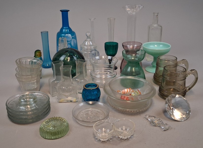 Diverse glas. Bl.a Orrefors, Kosta Boda m.m.