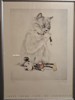 LASSE ÅBERG. Litografi. "Katt & Råtta 2", signerad & numrerad 166/175.