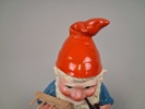 Tomte. Terrakotta, med kratta, troligen Tyskland.