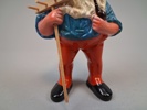 Tomte. Terrakotta, med kratta, troligen Tyskland.