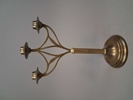 Ljusstake. Mässing, Jugend-stil, 1900-talet.