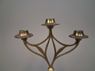 Ljusstake. Mässing, Jugend-stil, 1900-talet.