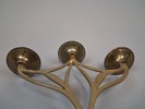 Ljusstake. Mässing, Jugend-stil, 1900-talet.