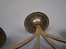 Ljusstake. Mässing, Jugend-stil, 1900-talet.