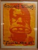 Inramad affisch. Rolling stone, "Exile on Main st".