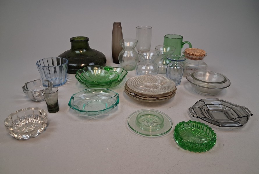 Diverse glas.