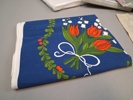 Diverse textil. Bl.a Oanvända Bäddset, Lakan.