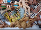 Diverse leksaksdjur & figurer.