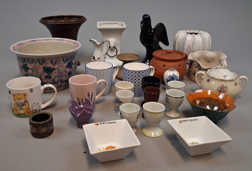 Diverse keramik& porslin.